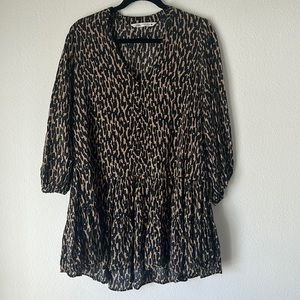 Zara Animal Print Dress